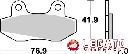KLOCKI HAMULCOWE SBS 551 HF