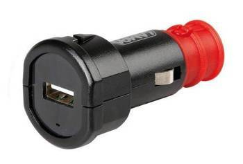 38879 Uni-Tech, uniwersalna ładowarka z 1 portem USB - szybkie ładowanie - 2400 mA - 12/32 V
