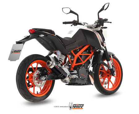 Mivv Układ wydechowy GP BLACK stal nierdzewna KTM 390 DUKE 2013-2016