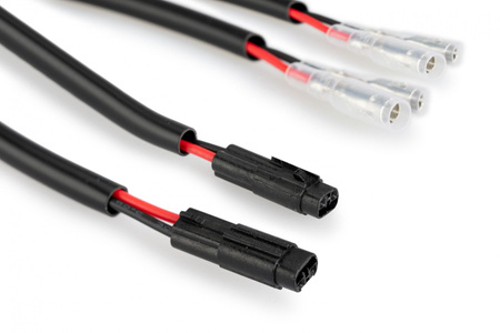 Przewody do podłączenia kierunkowskazów do Honda CB650R / CBR650R / CBR1000RR Czarny (N) 20791N