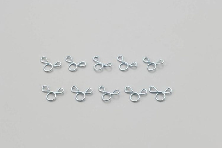 Opaska zaciskowa do wężyka paliwowego 6mm 10 szt/ zestaw    