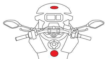 90456 Opti Stick, okrągłe mocowanie samoprzylepne