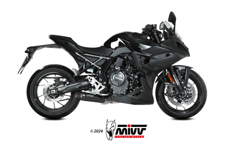 Mivv Układ Wydechowy X-M5 Inox Nero Suzuki GSX-8R 2024 Suzuki GSX-8S 2022-2024