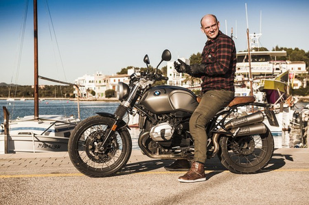 Motocyklowe Spodnie Jeansowe Broger Alaska Olive