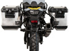 Side carrier cutout black incl. Xplorer silver sideboxes for Suzuki V-Strom 800 (2024-)