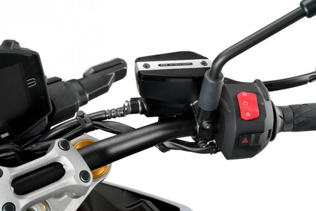 Pokrywa zbiorniczka płynu hamulcowego PUIG do Suzuki GSX-S / GSX-R Srebrny (P) 3648P