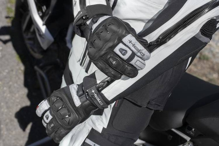 RĘKAWICE SKÓRZANE HELD AIR N DRY II [GORE-TEX] BLACK/GREY