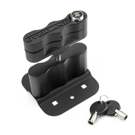 Overland Lockable Mount - Including Lock - Black*
