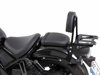 Sissybar with rearrack black for Honda CMX 1100 Rebel / DCT / SE (2025-)