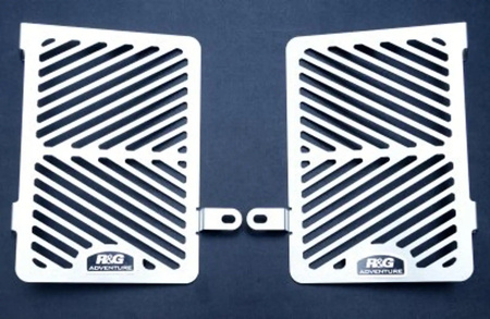 OSŁONA CHŁODNICY HONDA XL700V TRANSALP 08- STAL NIERDZEWNA