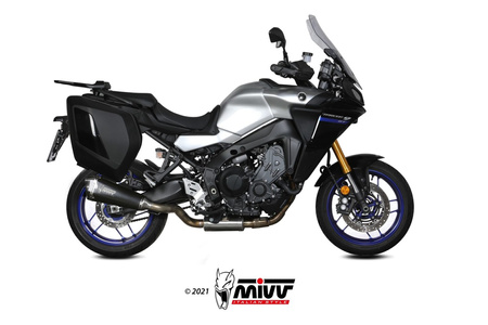 Mivv Układ wydechowy DELTA RACE BLACK stal nierdzewna YAMAHA TRACER 9 / GT / GT+ 2021-2024