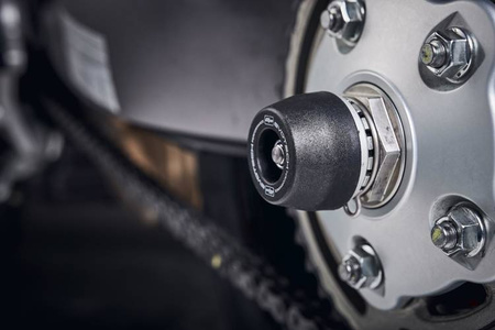 Evotech Performance crash pady osi tylnej - Ducati Hypermotard 950 SP (2019+)