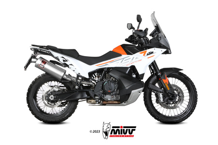 Mivv Tłumik końcowy DAKAR stal nierdzewna KTM 790 ADVENTURE / R 2025