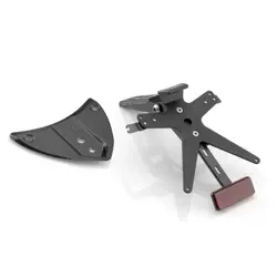 Fox license plate support kit