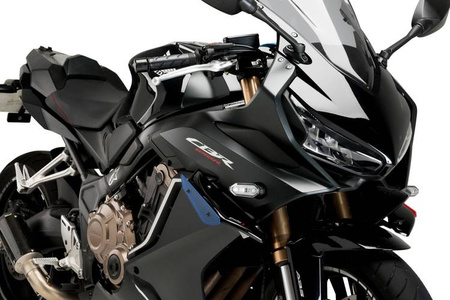 Boczne spoilery dociskowe do Honda CBR650R 21-22 Niebieski (A) 21333A