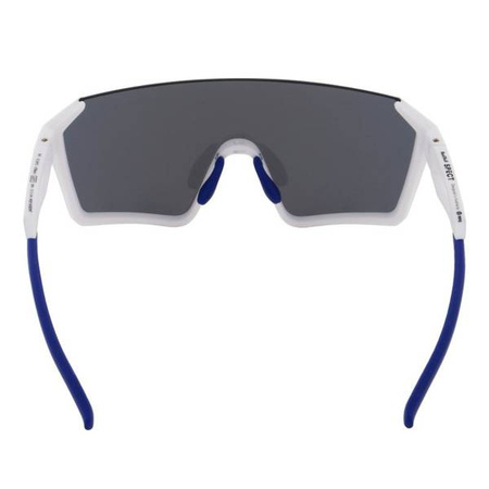 OKULARY RED BULL SPECT JADEN WHITE - SZKŁA SMOKE WITH BLUE REVO