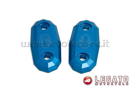 Zaślepki lusterek EVOTECH RC Suzuki niebieskie