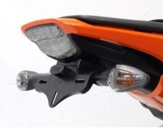 MOCOWANIE TABLICY REJESTRACYJNEJ RG RACING HONDA CBR1000 RR 08- BLACK