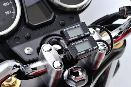 Daytona Aluminiowy uchwyt zaciskowy 22,2mm anodowany na czarno 97253