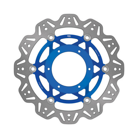 EBC Tarcza hamulcowa motocyklowa VR1141BLU VEE, niebieska