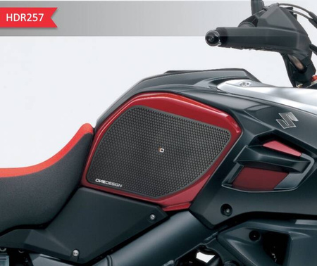 ONEDESIGN tank grip HDR Suzuki V-STROM 1000 ABS 2014 - 2018 czarny