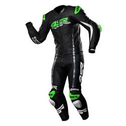 KOMBINEZON SKÓRZANY DWUCZĘŚCIOWY 4SR RR EVO III MONSTER GREEN