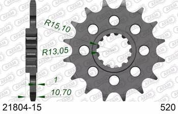 21804-15 AFAM ZĘBATKA PRZEDNIA