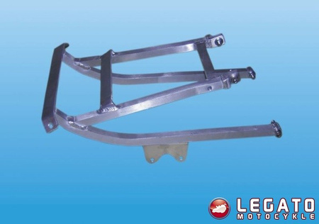 Stelaż tylny sportowy Motoholders Suzuki GSX R 600/750/00-03 srebrny