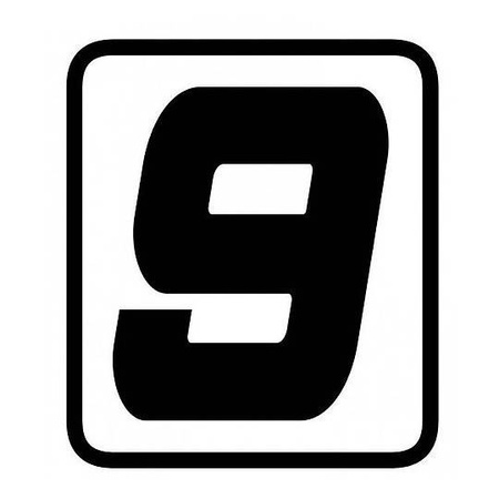 Barracuda Honda X-ADV Tabliczka Numeryczna Numer 9