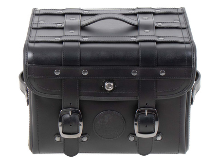Rugged Chest leather rear bag