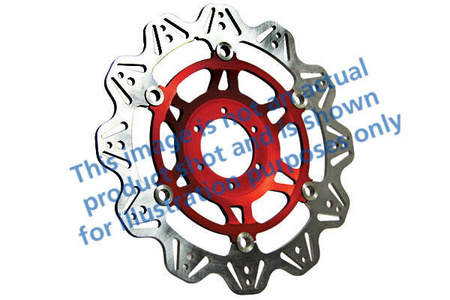 EBC Tarcza hamulcowa motocyklowa VR2089RED VEE, czerwona