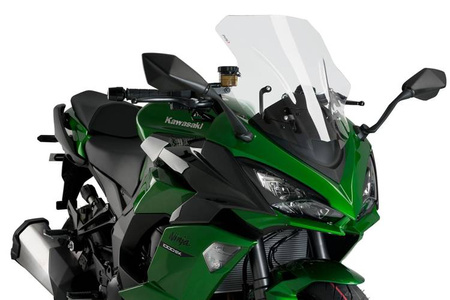 Szyba sportowa PUIG do Kawasaki Z1000SX 2011-2019 / Ninja 1000 SX 2020-2024  Przezroczysty (W) 20471W