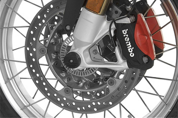 Front axle crash bung (set) for BMW R1250GS (-2021)/ R1250GS Adventure (-2021)/ R1200GS (LC) / R1200GS Adventure (LC)/ R1250RT/ R1200RT (LC)