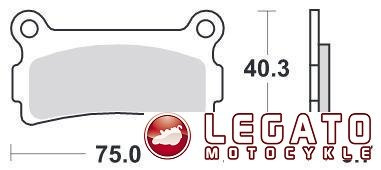 KLOCKI HAMULCOWE SBS 636 HF