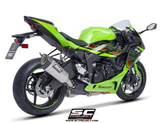 SC-Project tłumik końcowy SC1-R tytan Kawasaki NINJA ZX-6R (2024)