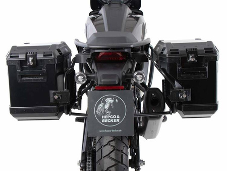 Harley-Davidson Pan America 1250/Spe 2021-2023 Stelaż Cutout + czarne kufry boczne Xplorer