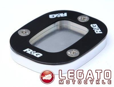 ELEMENT NÓŻKI - KICKSTAND SHOE HONDA CBR500R 13- CB500F 13- CB500X 13- CBR300R SILVER