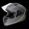KASK OZONE INTEGRALNY SPRINT STRIPE MATTE BLACK/GREY/FLUO YELLOW
