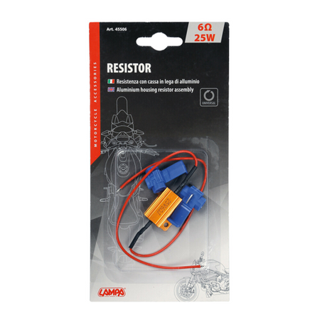 45505 Zapouzdřená sestava rezistorů - 12V, 3 OHM - 5 W