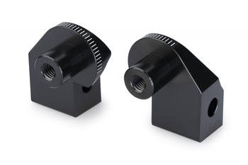 Mocowanie sportowych podnóżków PUIG 22639 (przód) Czarny (N) 22639N