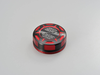 Pokrywa zbiorniczka płynu hamulcowego "TKM" czerwony NISSIN42