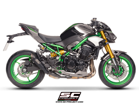 SC-Project tłumik końcowy S1 TITANIUM Black Kawasaki Z900 2025+