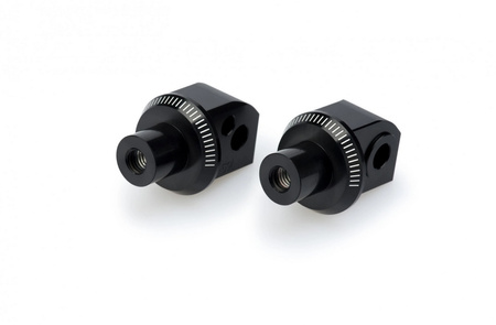 Mocowanie sportowych podnóżków PUIG 9697 (tył) Czarny (N) 9697N