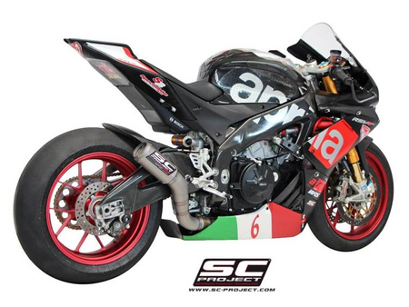 SC-Project tłumik końcowy CR-T Titanium Aprilia RSV4 2015-2016