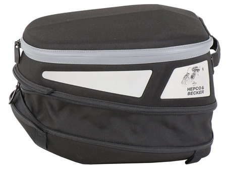 Royster rear bag Sport black/grey incl. Seatpad Basic