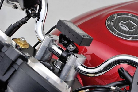 Daytona Aluminiowy uchwyt zaciskowy 22,2mm anodowany na czarno 97253