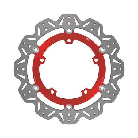 EBC Tarcza hamulcowa motocyklowa VR817RED VEE, czerwona