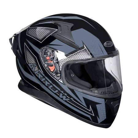KASK OZONE INTEGRALNY ARROW BLACK/GREY