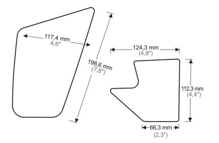 Tankpady boczne PUIG do Yamaha MT-10 / SP 2016-2023