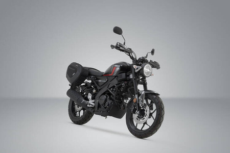 ZESTAW SAKW BOCZNYCH PRO BLAZE H I STELAŻY SW-MOTECH YAMAHA XSR 125 (21-) BLACK